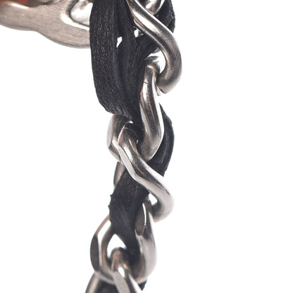 Chanel Lambskin CC Turnlock Chain Bracelet L Black 5 of 6