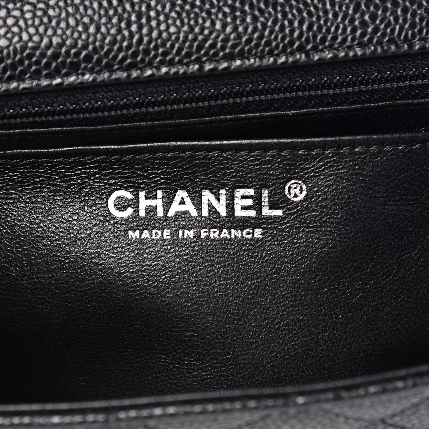 Chanel Caviar Quilted Mini Rectangular Flap Black 5 of 10
