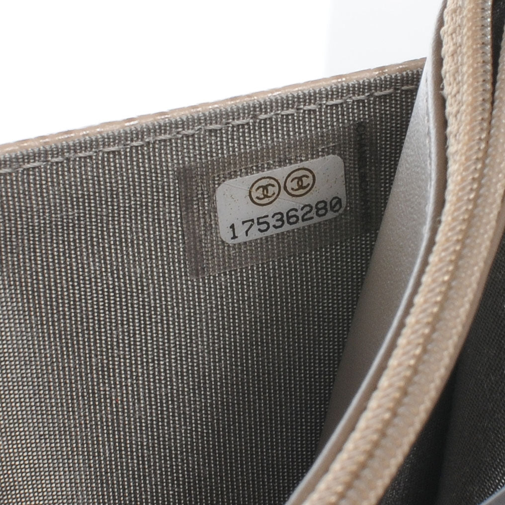 Chanel Caviar Wallet on Chain WOC Beige 6 of 8