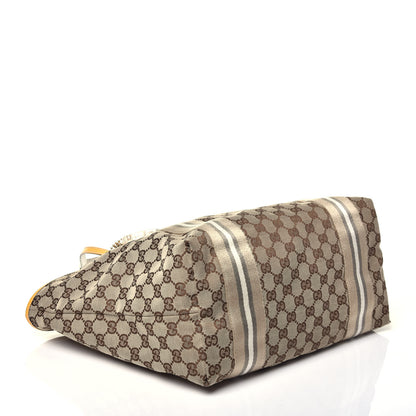 Gucci Monogram Web Large Jolie Tote Yellow 4 of 9