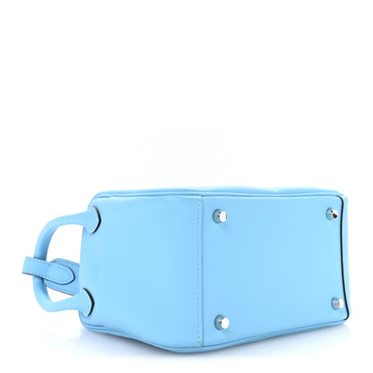 Hermes Swift Mini Lindy 20 Celeste 4 of 11