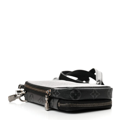 Louis Vuitton Monogram Eclipse Reverse Double Phone Pouch 3 of 11