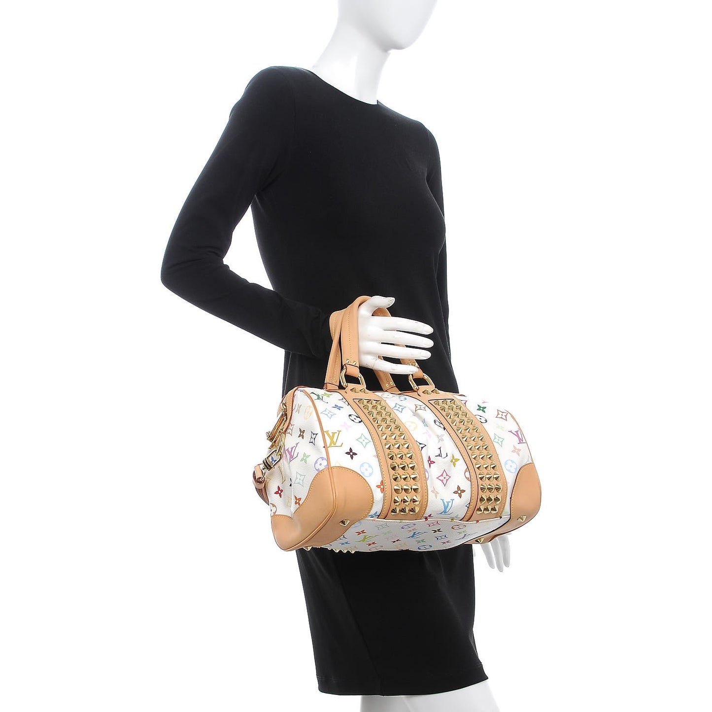 Monogram Multicolor Courtney MM White