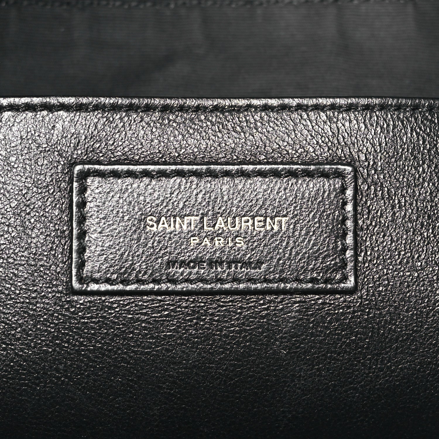 Saint Laurent SAINT LAURENT Lambskin Matelasse Monogram Large Jamie 4.3 Black 6 of 12