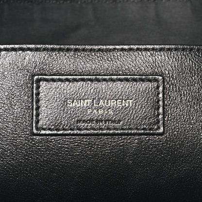 Saint Laurent SAINT LAURENT Lambskin Matelasse Monogram Large Jamie 4.3 Black 6 of 12