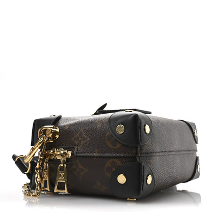 Louis Vuitton Monogram Petite Malle Souple Black 4 of 9