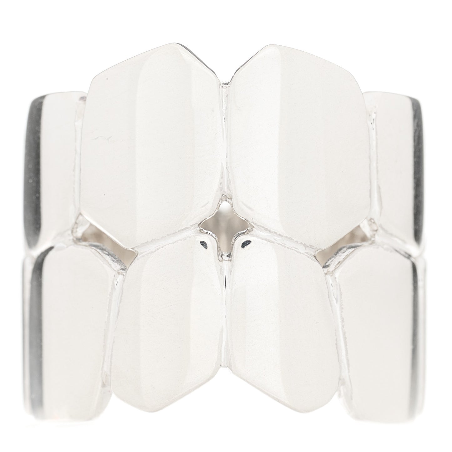 Sterling Silver MM Niloticus Eclat Ring 50 5.25