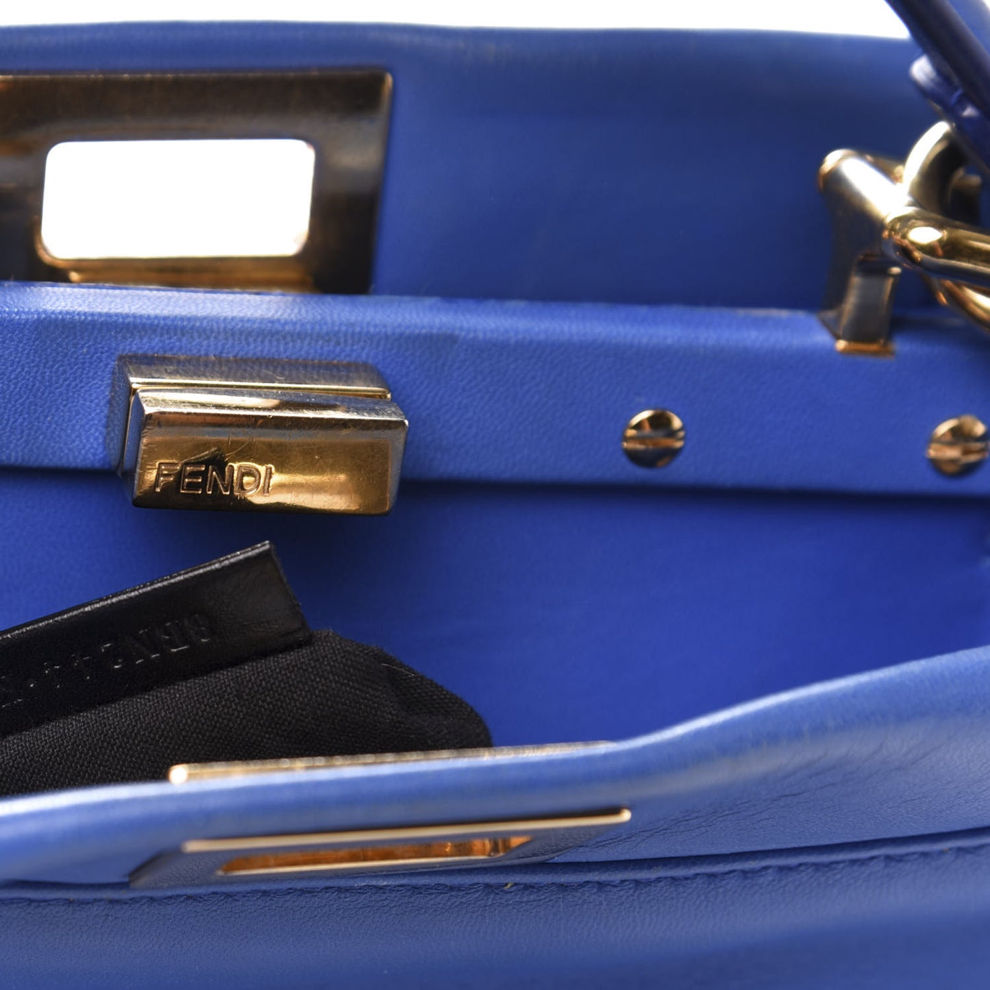 Nappa Mini Peekaboo Iconic Satchel Bleuette