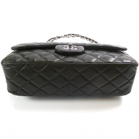 Chanel Lambskin Jumbo Flap Black 4 of 12