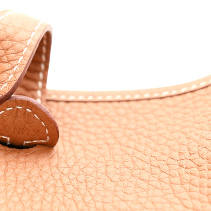 Hermes Taurillon Clemence Evelyne TPM Gold 7 of 11