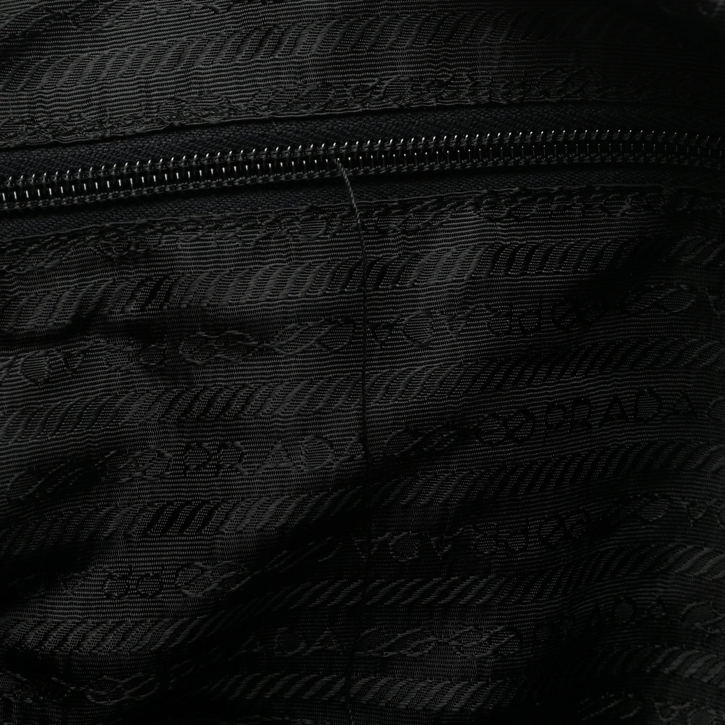 Tessuto Nylon Calfskin Duffle Black