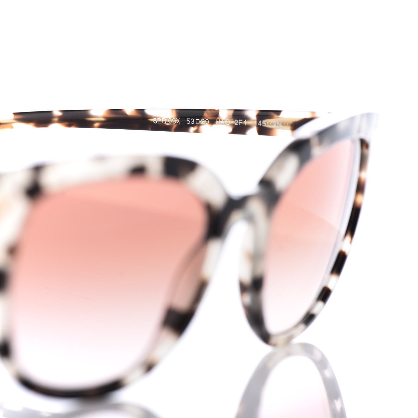 Acetate Pillow Cat Eye Sunglasses SPR 03X Tortoise
