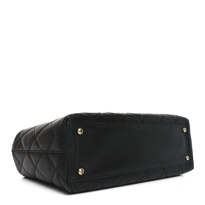 Chanel Lambskin Quilted Shoulder Bag Black 4 of 11