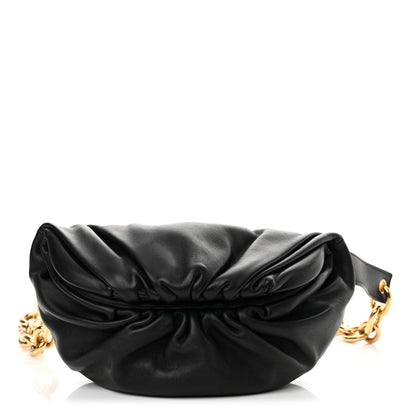 Bottega Veneta Nappa The Belt Chain Pouch Black 1 of 11