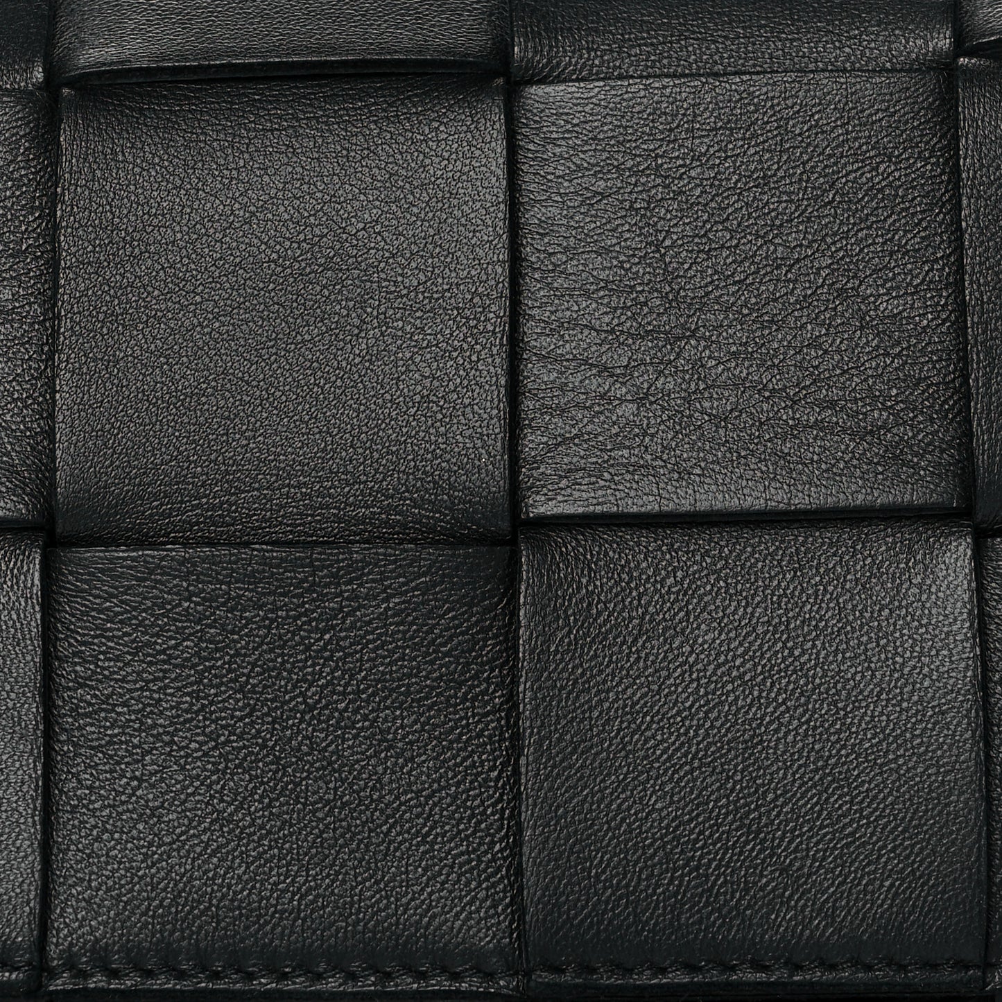 Nappa Maxi Intreccio The Belt Cassette Bag Black