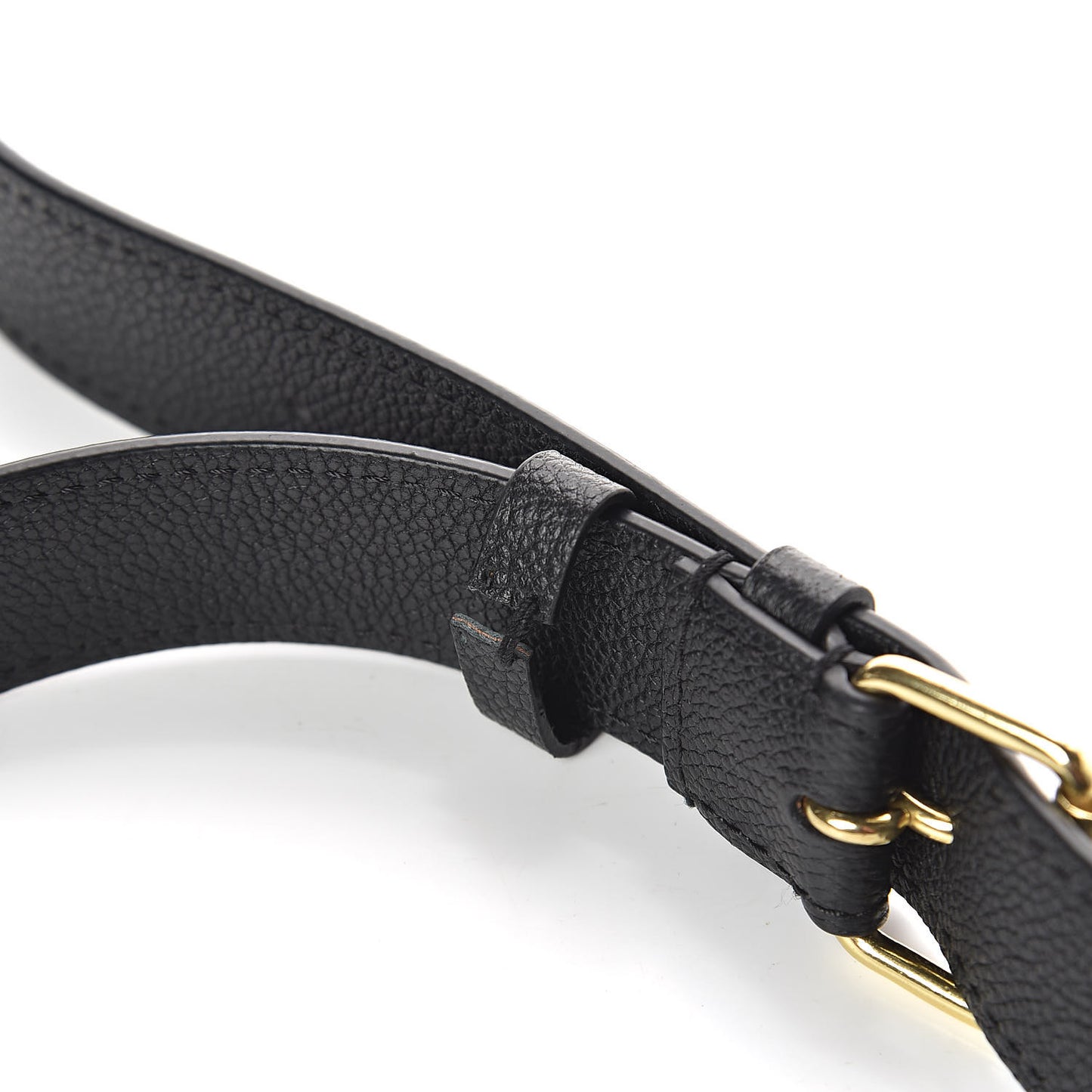 Monogram Uniformes Belt Bag Black