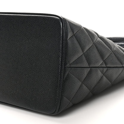 Chanel Caviar Quilted Medallion Tote Black 10 of 10