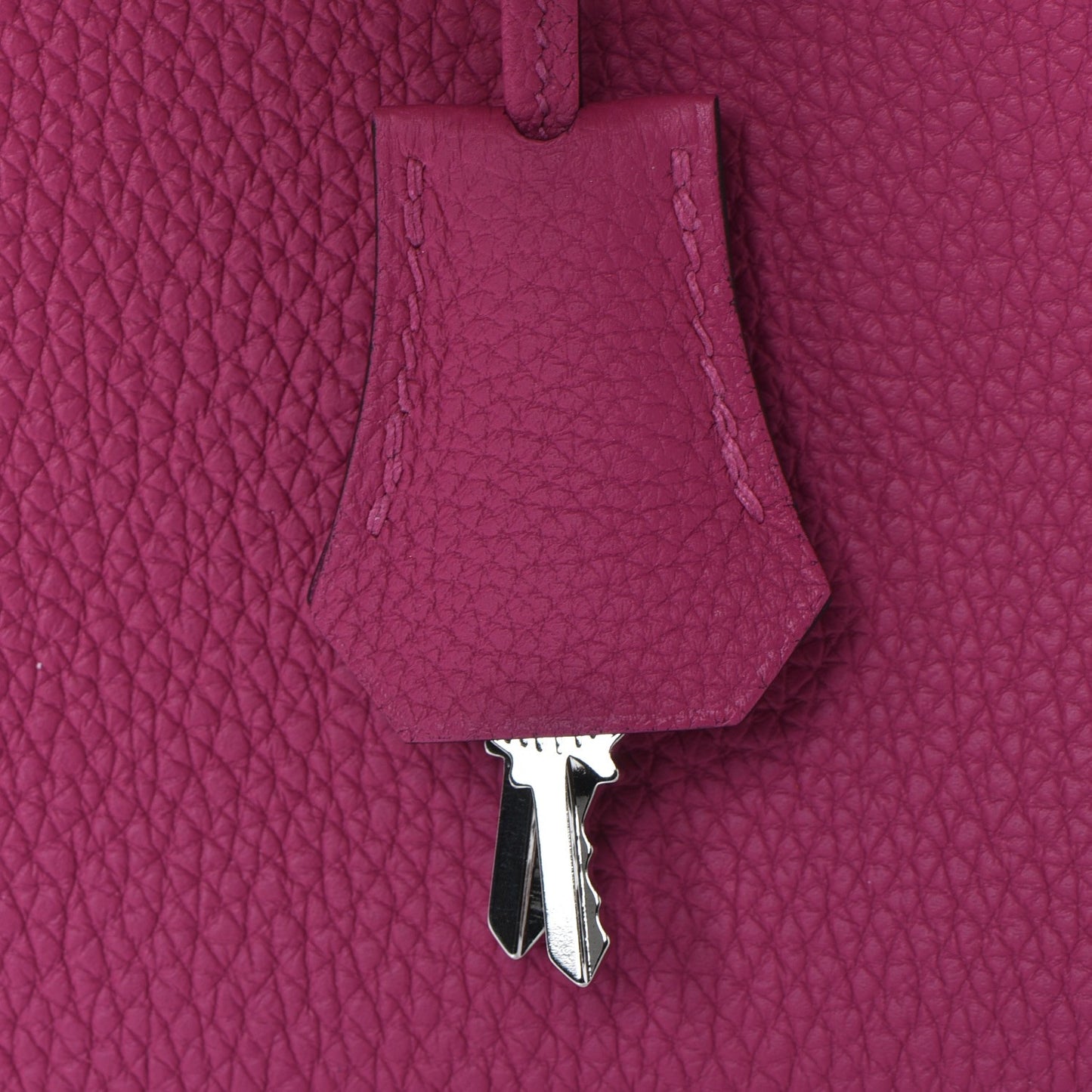 Togo Birkin 25 Rose Pourpre