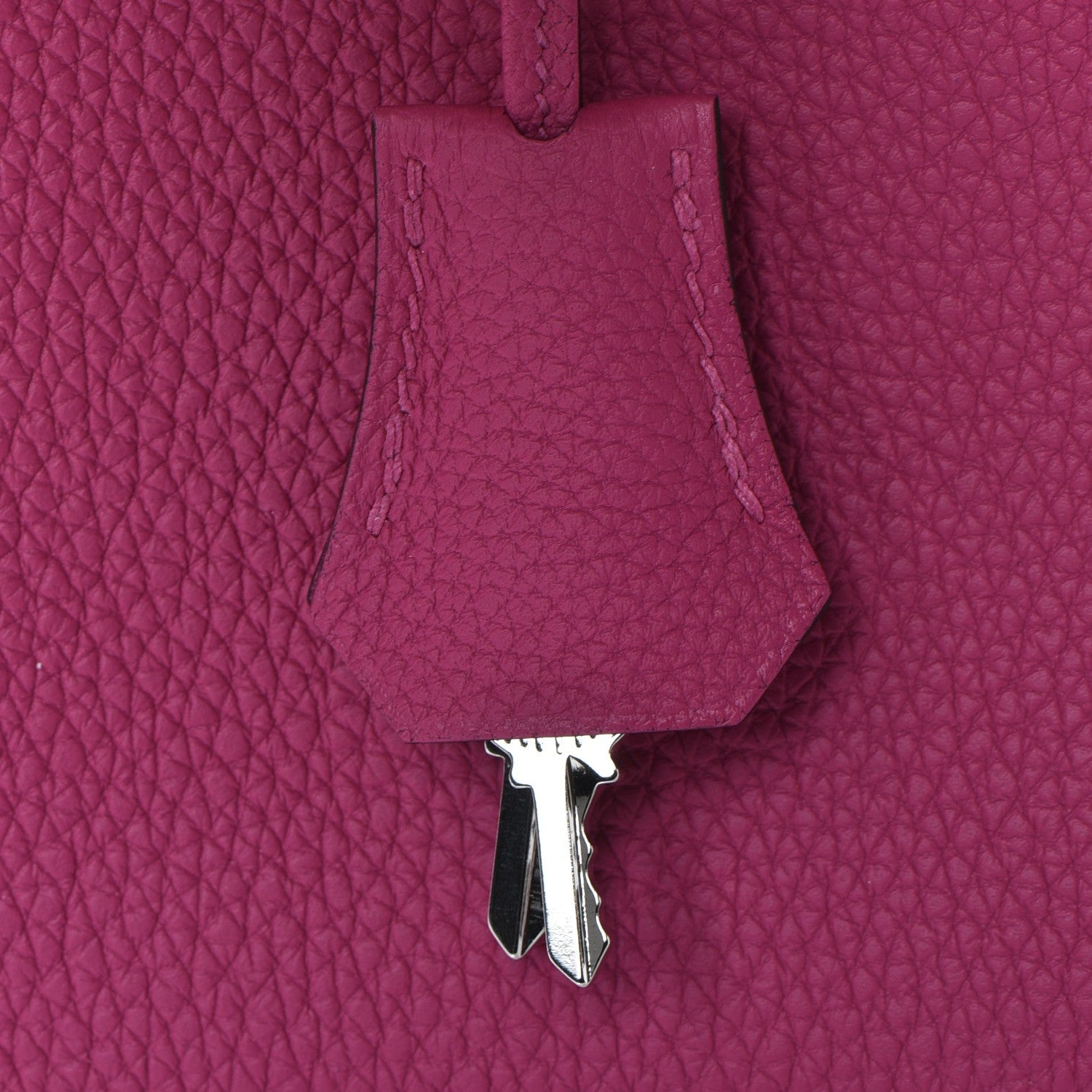 Hermes Togo Birkin 25 Rose Pourpre 34 of 38