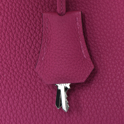 Hermes Togo Birkin 25 Rose Pourpre 34 of 38