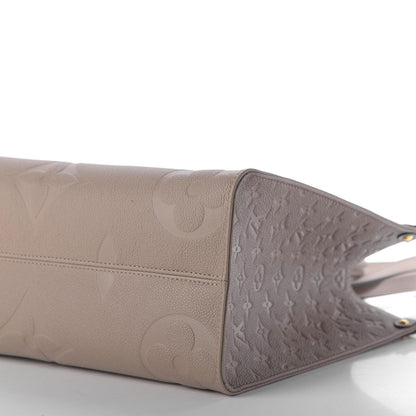 Louis Vuitton Empreinte Monogram Giant Onthego MM Tourterelle 9 of 11