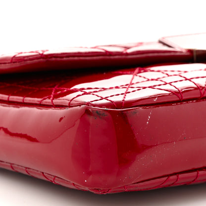Christian Dior Patent Cannage Miss Dior Promenade Pouch Red 10 of 15