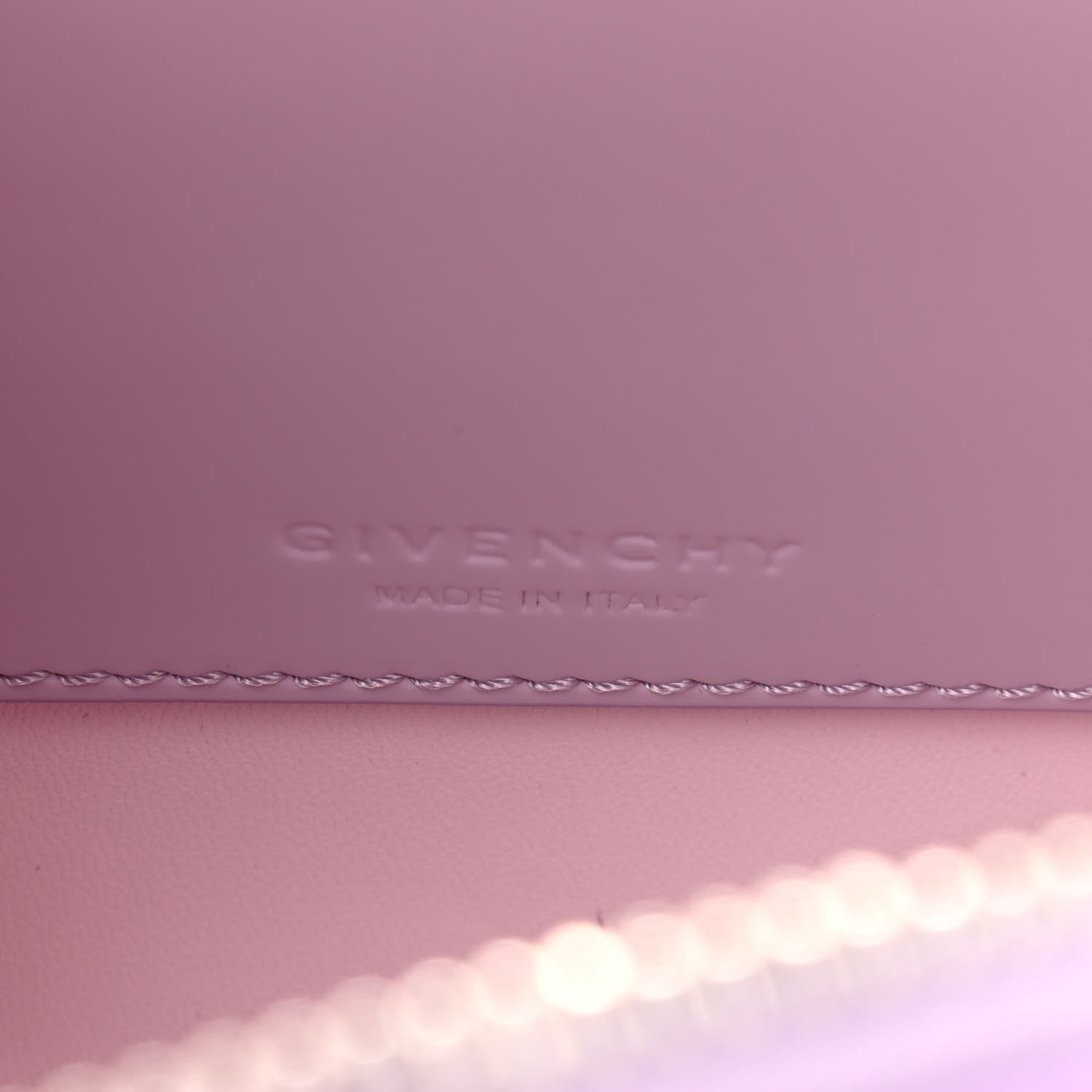 Givenchy Patent Calfskin Mini Lock Antigona Shoulder Bag Lilac 6 of 9