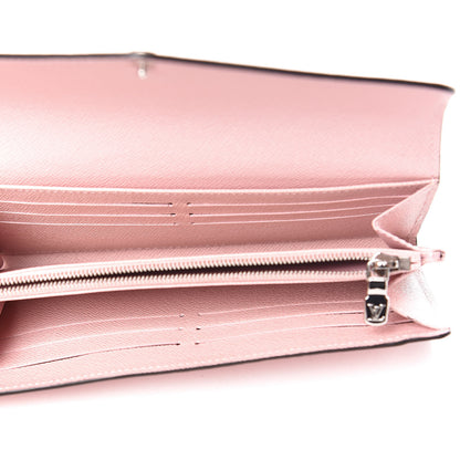 Louis Vuitton Epi Sarah Wallet NM Rose Ballerine 5 of 8