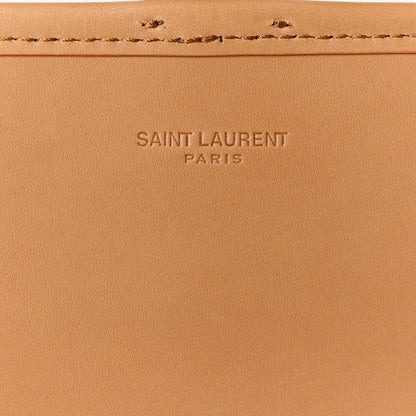 Saint Laurent Canvas All-Over Monogram Small Le Monogramme Satchel Beige Kaki Brown Gold 7 of 11