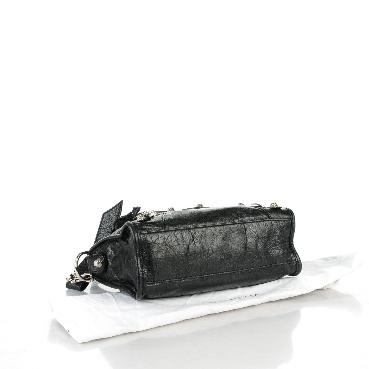Balenciaga Agneau Giant 12 Silver Hardware Mini City Black 4 of 8
