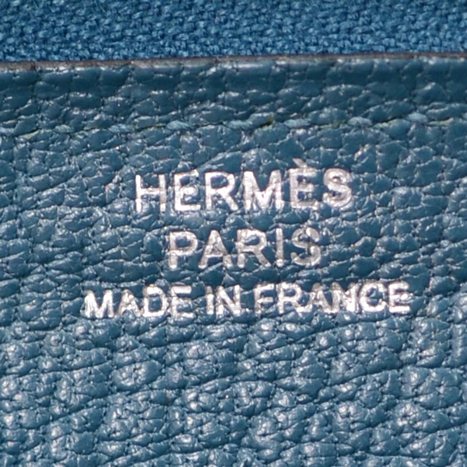 【美品】HERMES 75cm Hermes Chevre Mysore Verso Constance 18 Brique Rose Lipstick