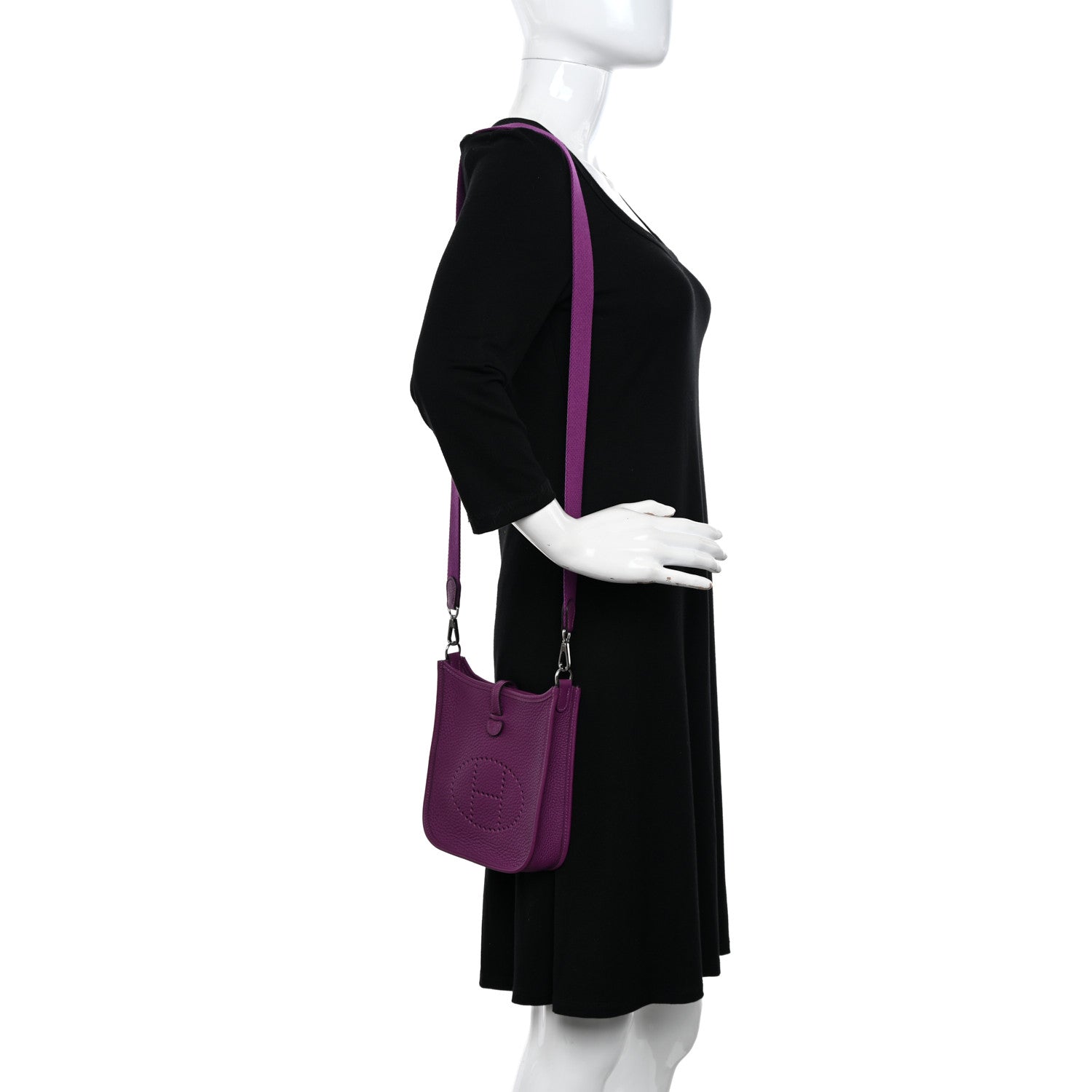 Hermes Taurillon Clemence Evelyne TPM Anemone 2 of 11