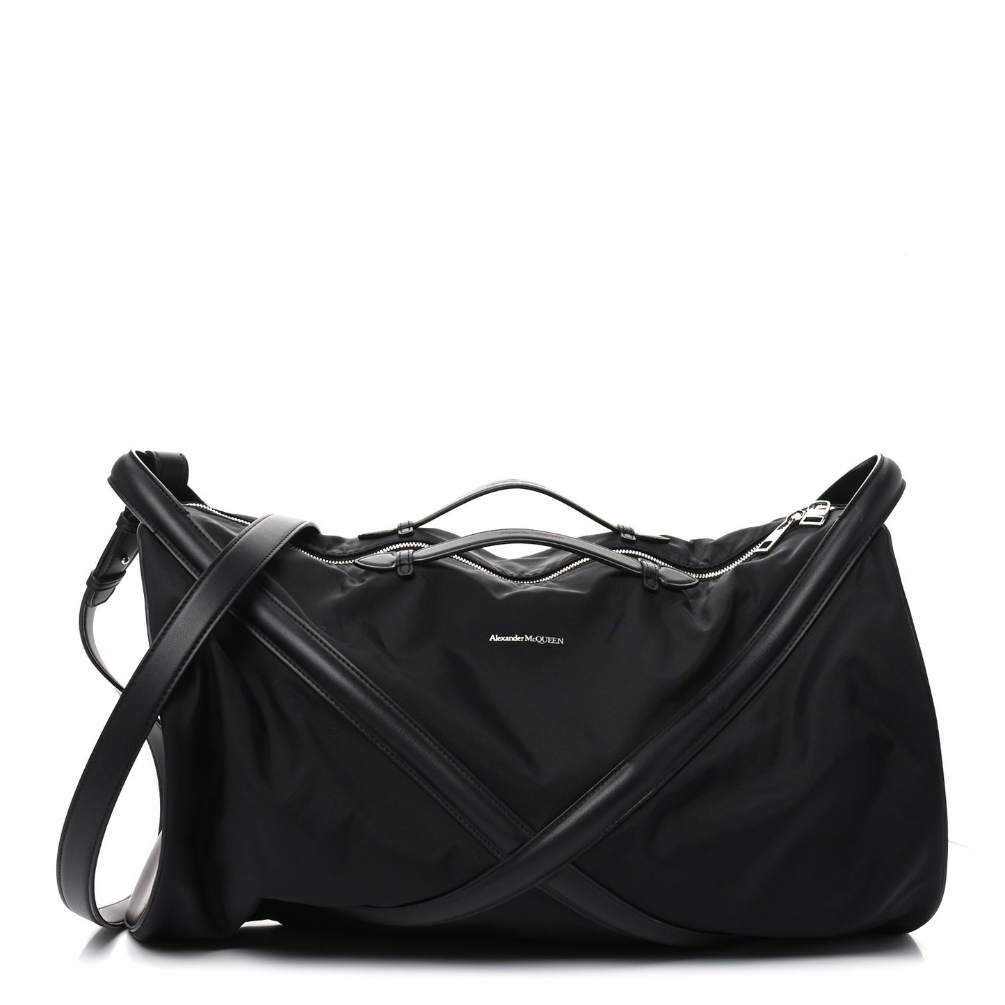 Nylon Cordura Nappa Gym Bag Black