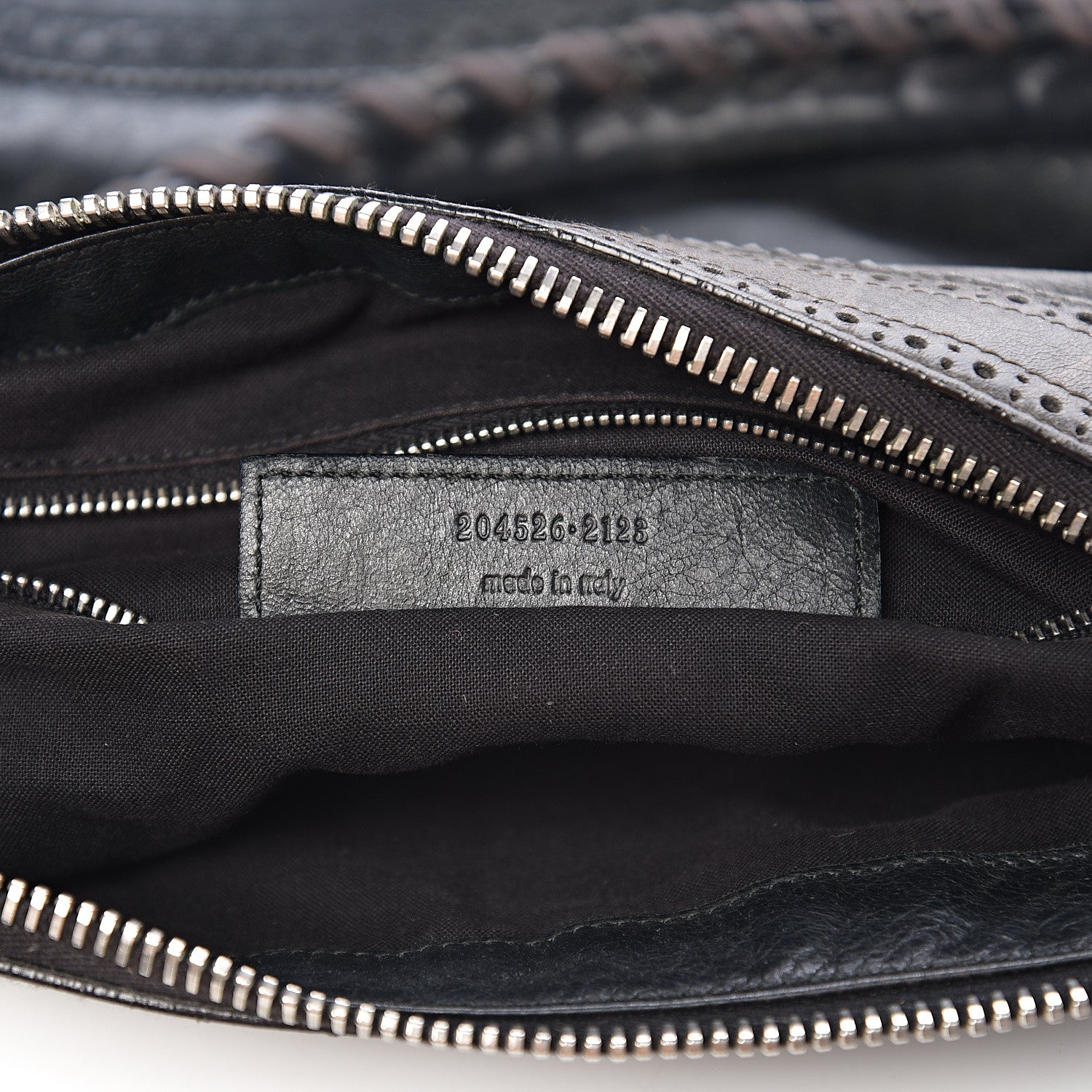Balenciaga Agneau Giant Brogues Hardware Work Black 6 of 10