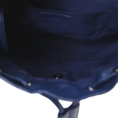 Chanel Lambskin Quilted Large Urban Spirit Backpack Blue 5 of 10