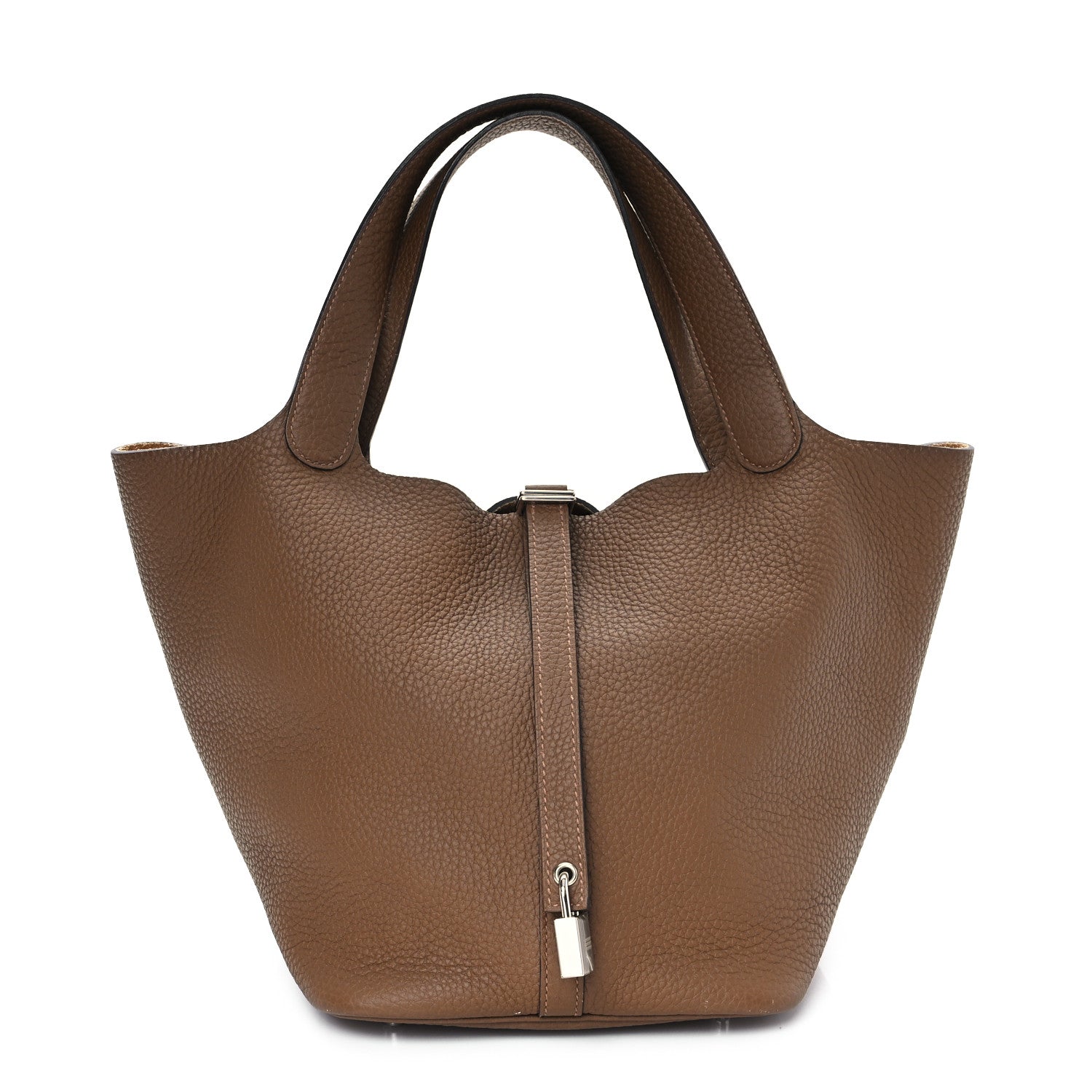 Hermes Taurillon Clemence Picotin Lock 22 MM Alezan 1 of 11