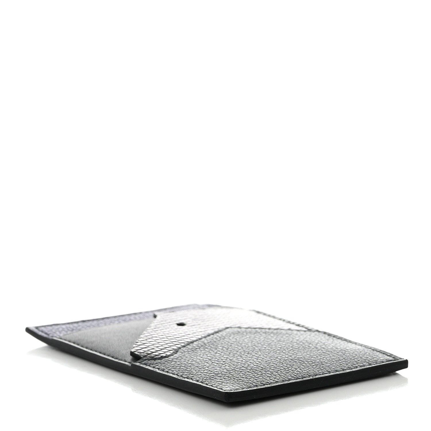 Hermes Polished Lizard Evercolor Sombrero II Les Petits Chevaux Card Holder Cypress Black Bleu Obscur Encre 4 of 8
