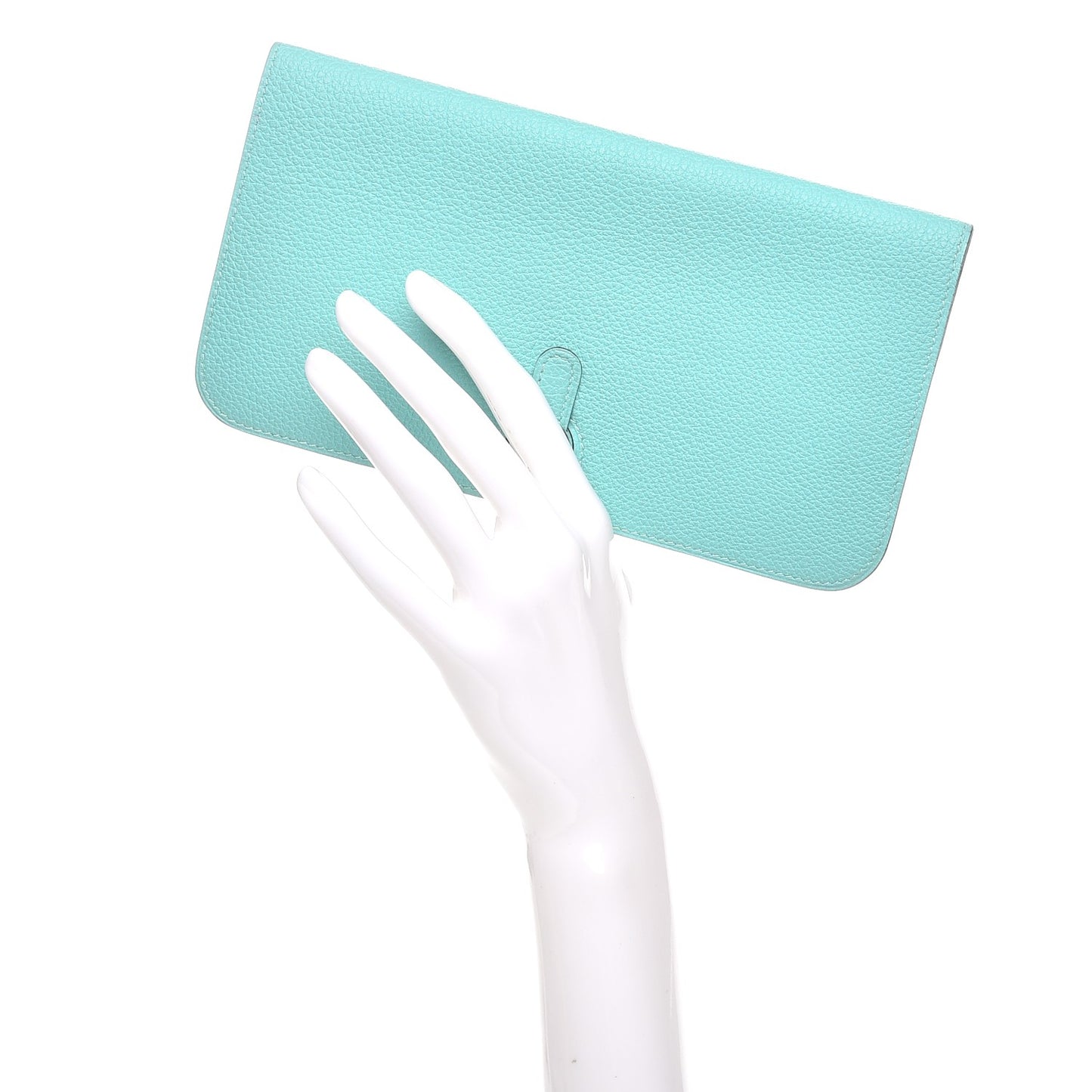 Togo Dogon Recto Verso Wallet Bleu Atoll