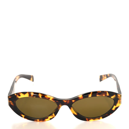 Prada Acetate Oval Sunglasses SPR 26Z Tortoise 2 of 7