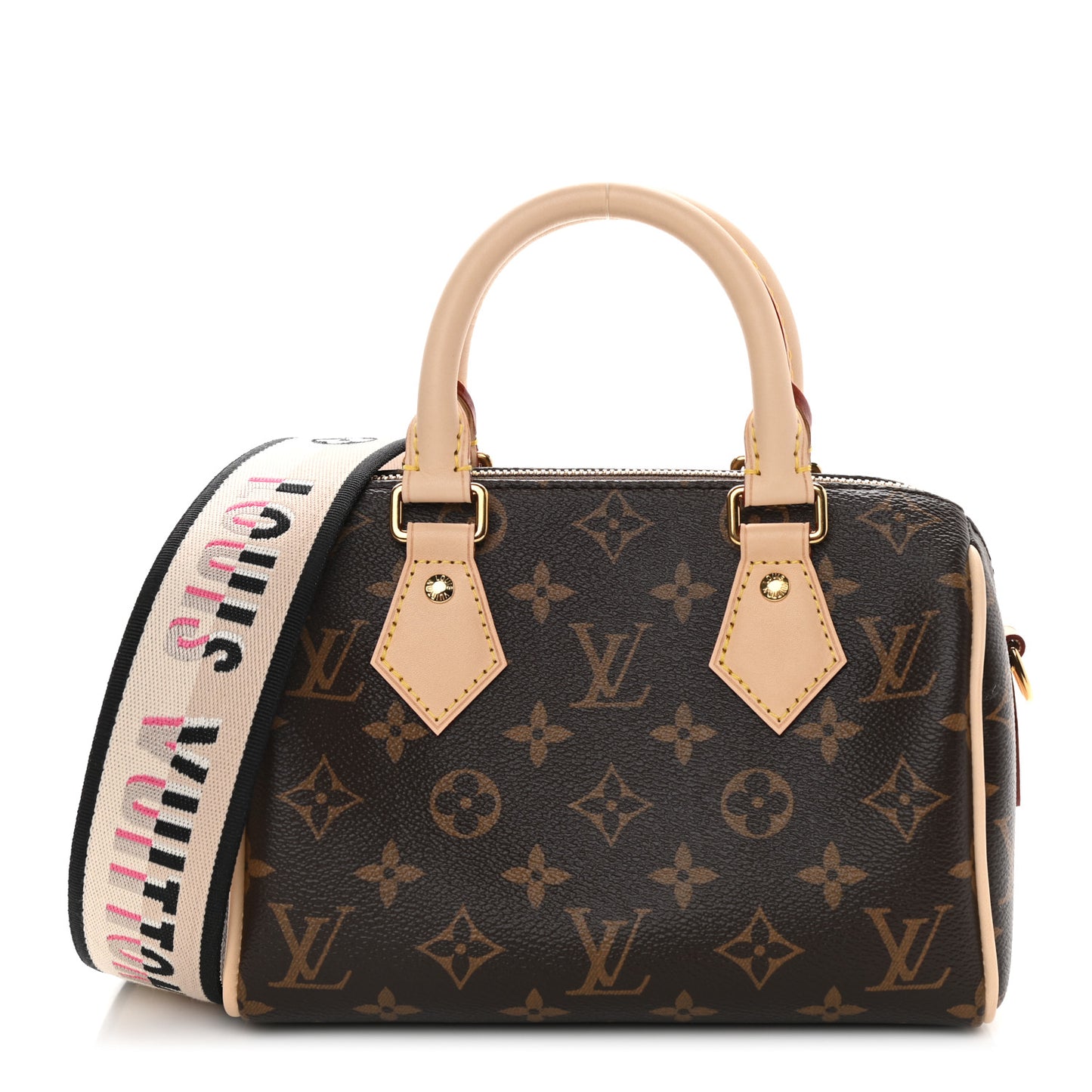 Monogram Speedy Bandouliere 20 Black