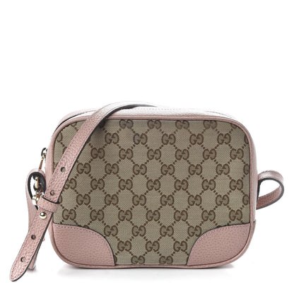 Gucci Monogram Mini Bree Messenger Bag Beige Soft Pink 1 of 10