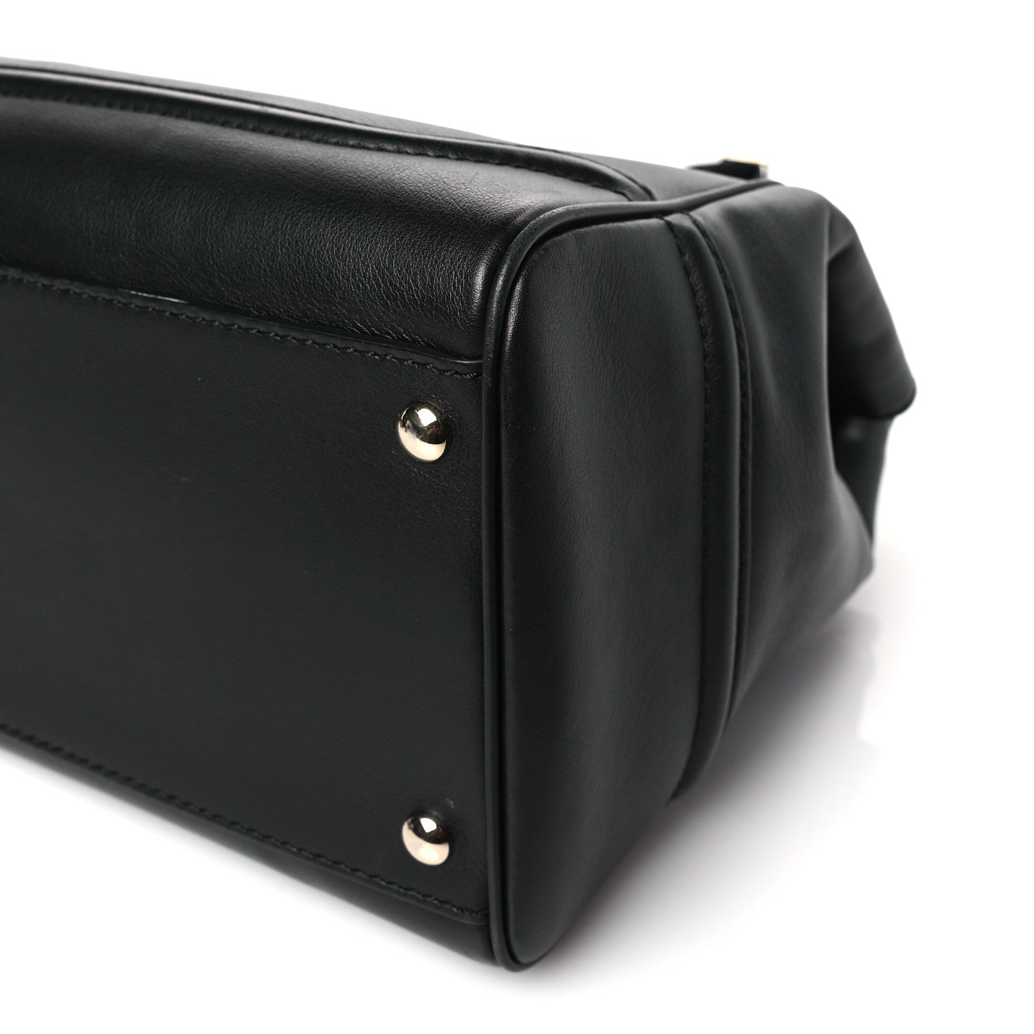 Versace Calfskin Large Palazzo Empire Bag Black 8 of 8