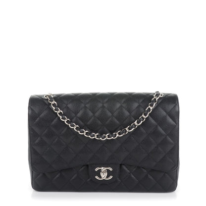 Chanel Caviar Quilted Maxi Double Flap Black 1 of 7