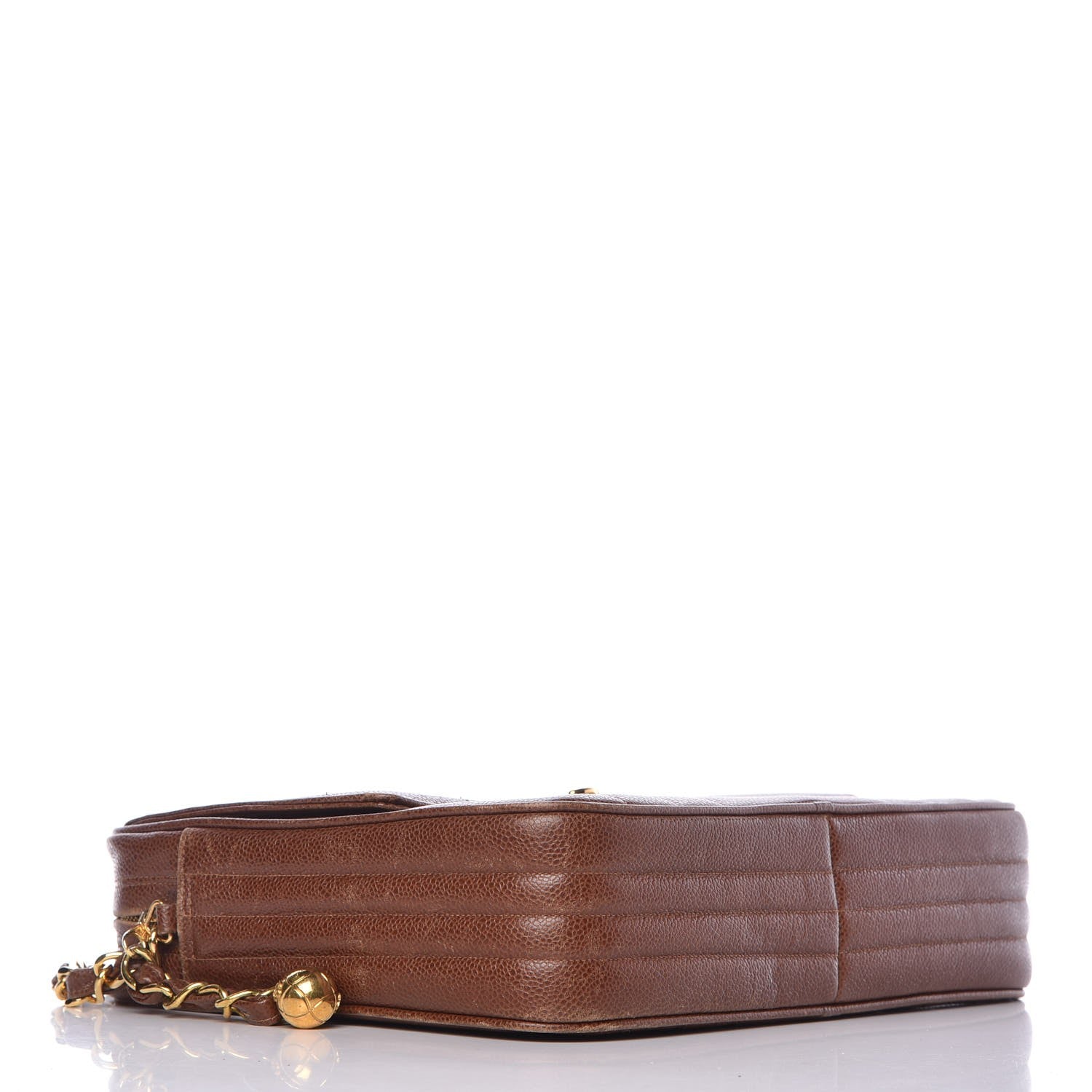 Chanel Caviar Vertical Quilt Bag Brown 4 of 18