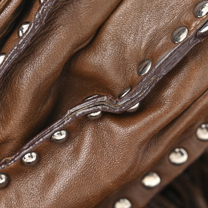 Prada Gaufre Tassel Tote Bag Brown 24 of 34