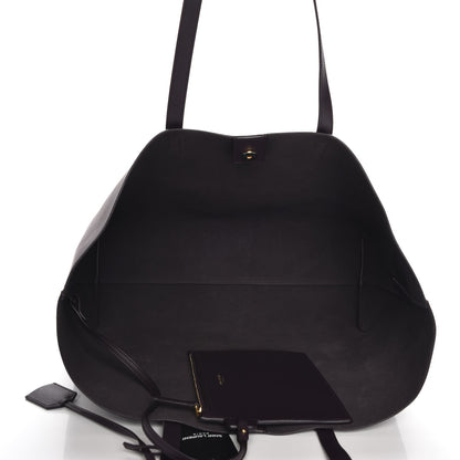 Saint Laurent Calfskin Large Shopping Tote Violet 6 of 8