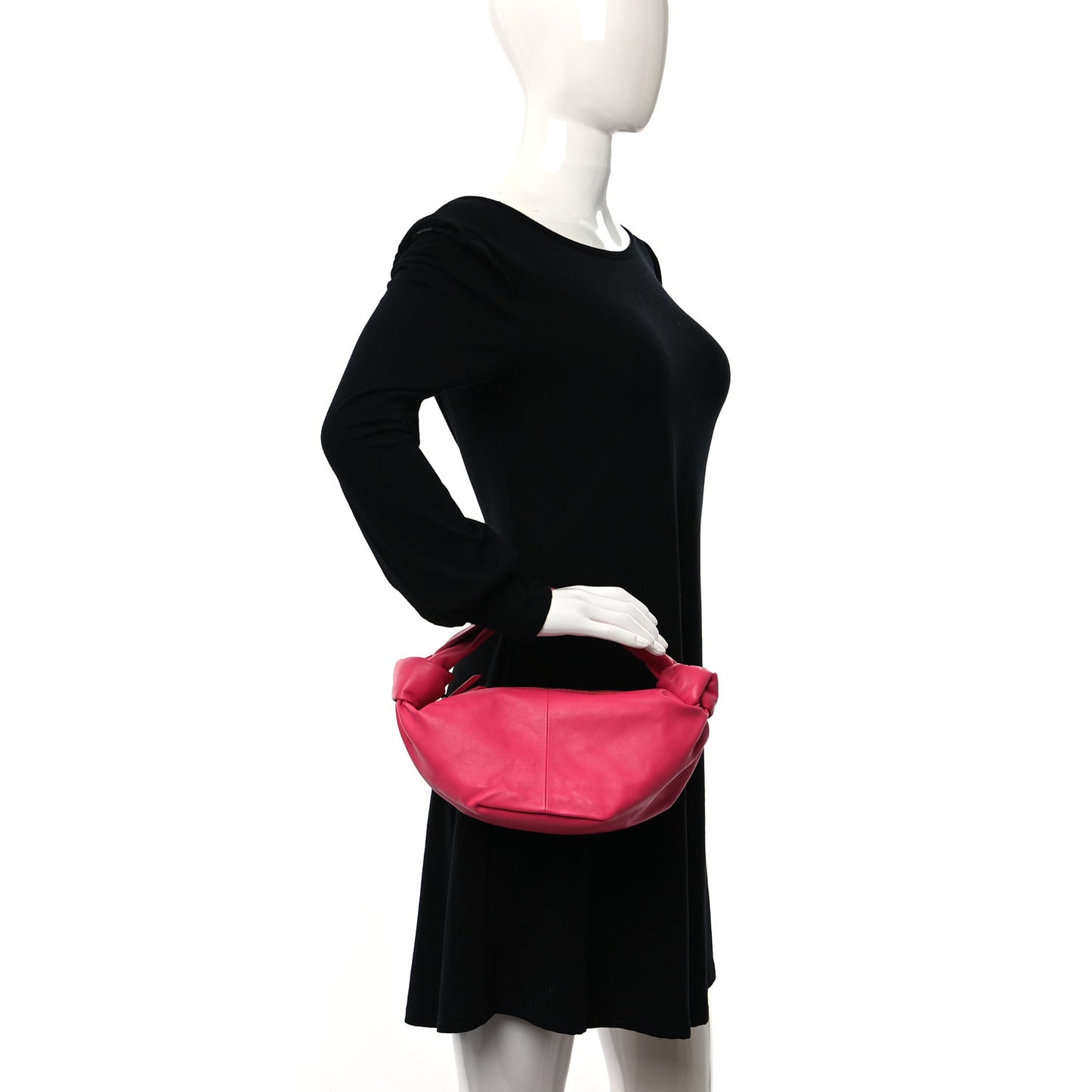 Calfskin Mini Double Knot Bag Lollipop