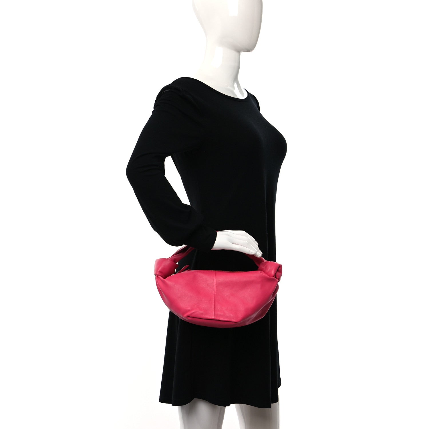 Bottega Veneta Calfskin Mini Double Knot Bag Lollipop 2 of 9