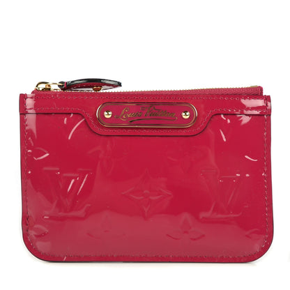 Louis Vuitton Vernis Key Pouch Rose Indien 1 of 8