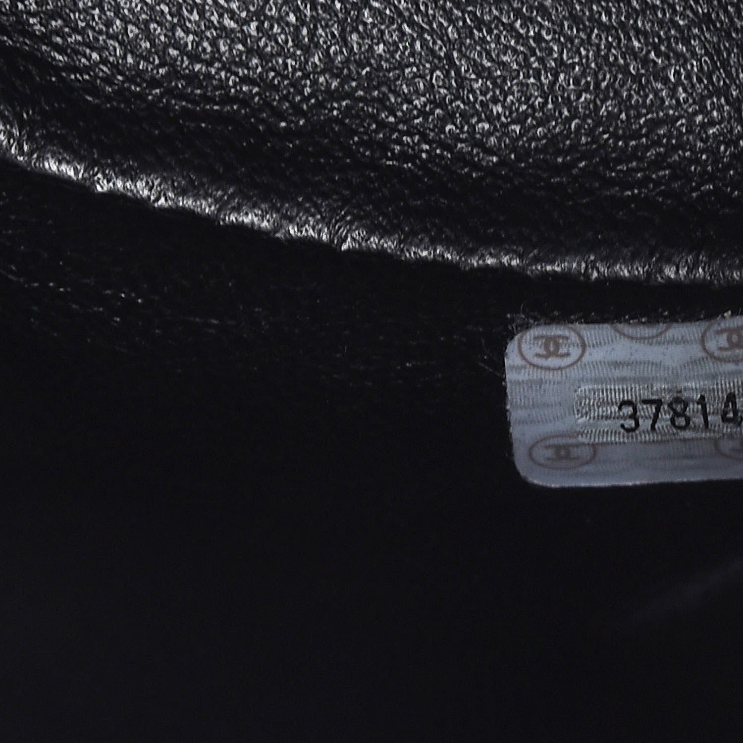 Chanel Lambskin Quilted Drawstring Backpack Black 8 of 10